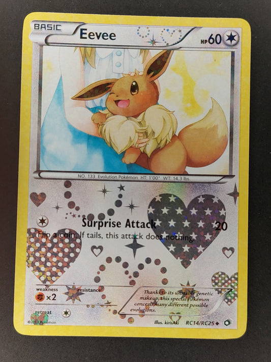 Pokemon 2013 Eevee Radiant Collection Generations RC14/RC25 LP
