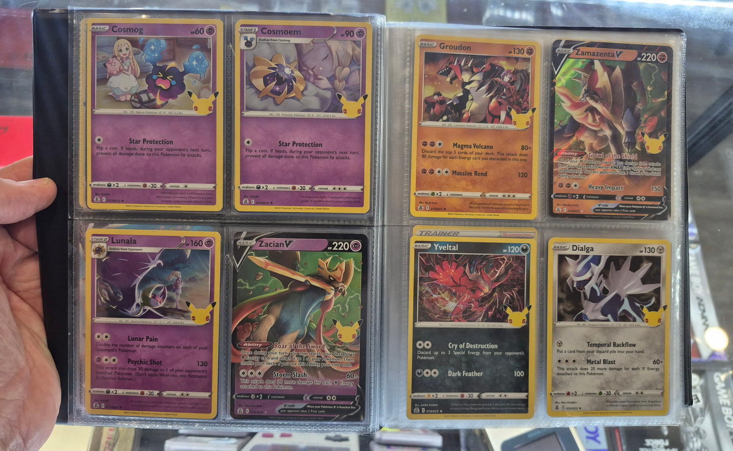 Pokemon Celebrations Complete Set 25+25 include's 10 promos + binder.NM SET