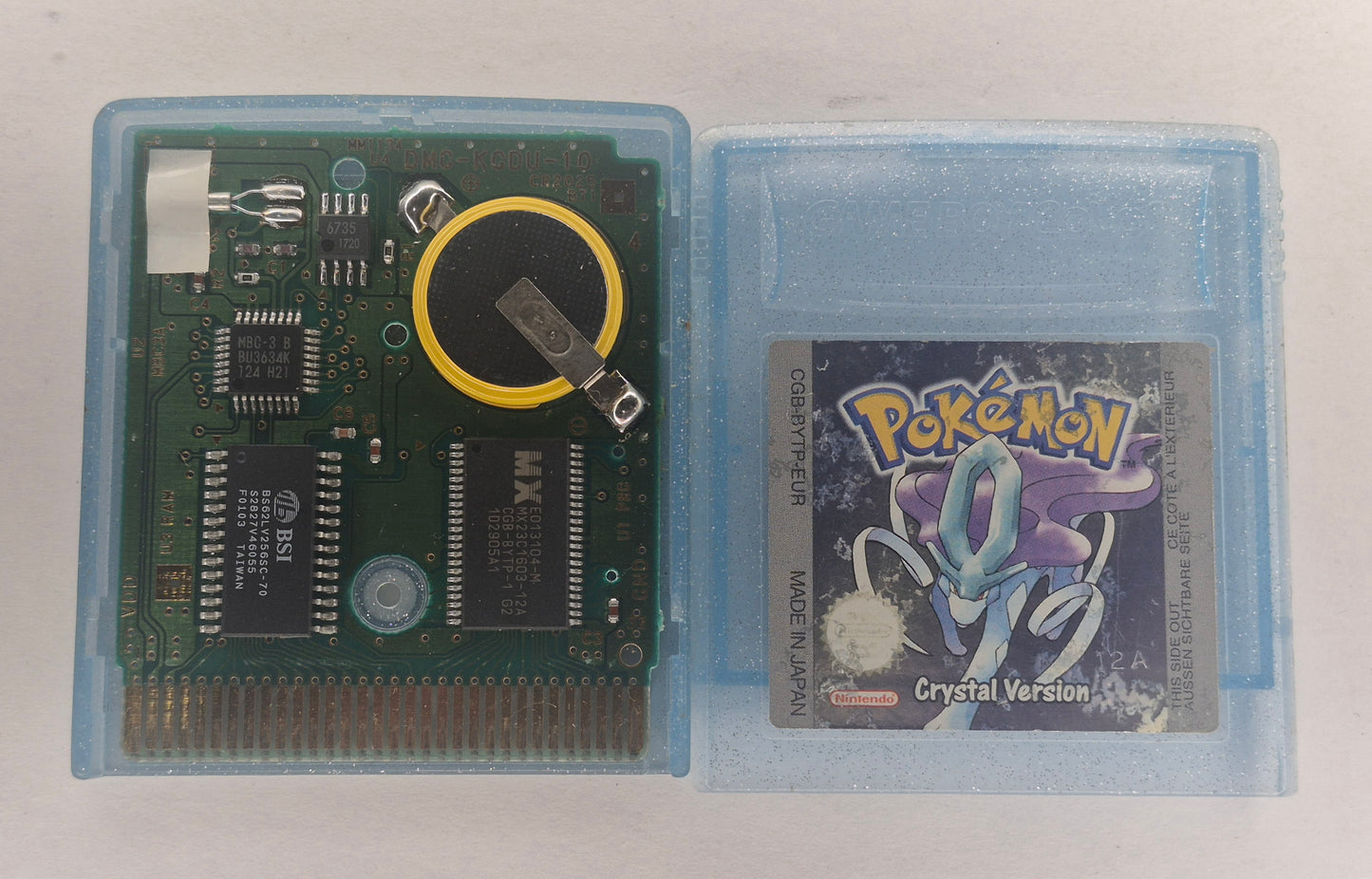 Nintendo Gameboy Color Pokemon Crystal Version EUR PAL TESTED NEW Save Battery