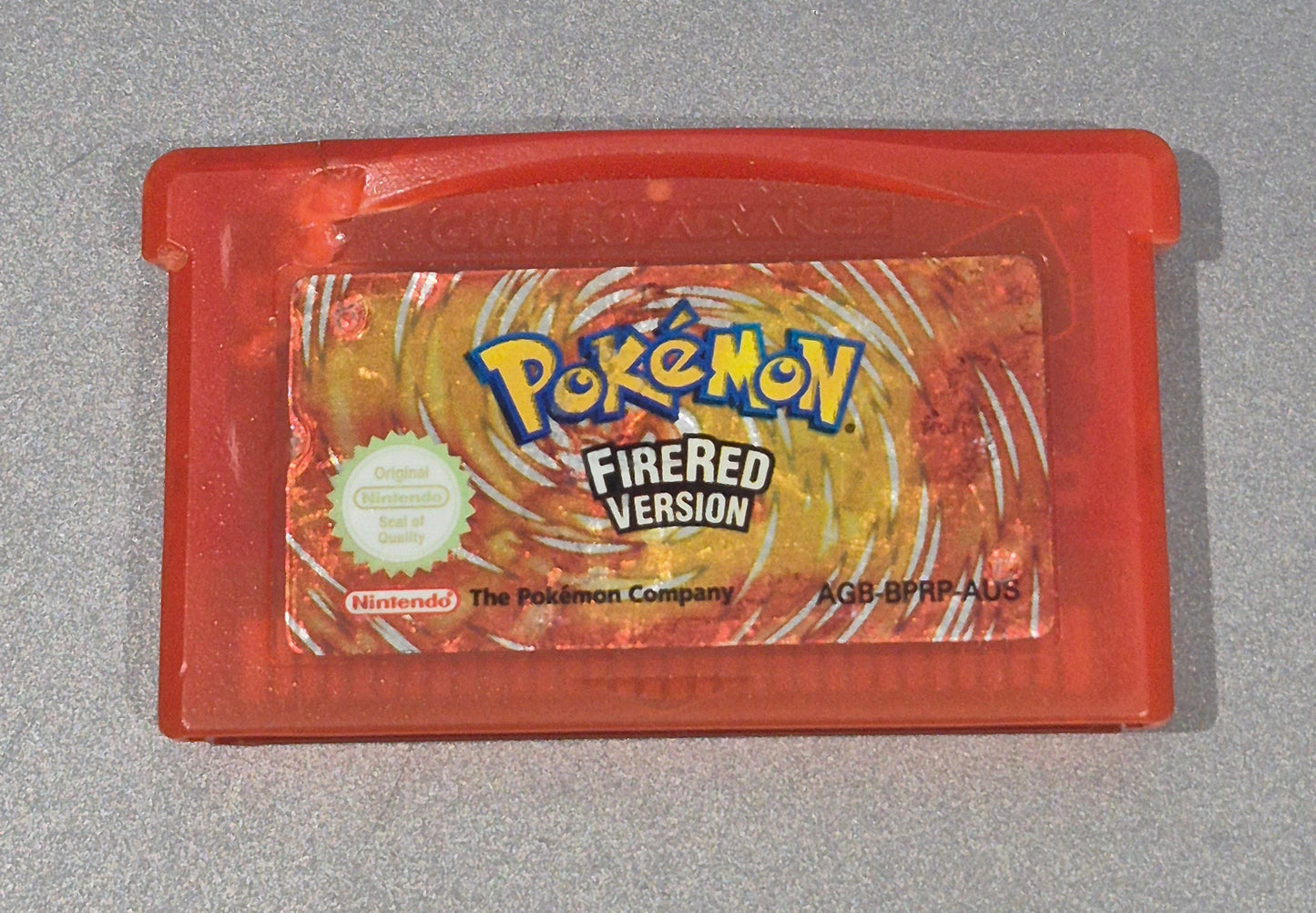 Pokemon Game Boy Advance Fire Red Version AUS PAL Tested (sml dint in cart)