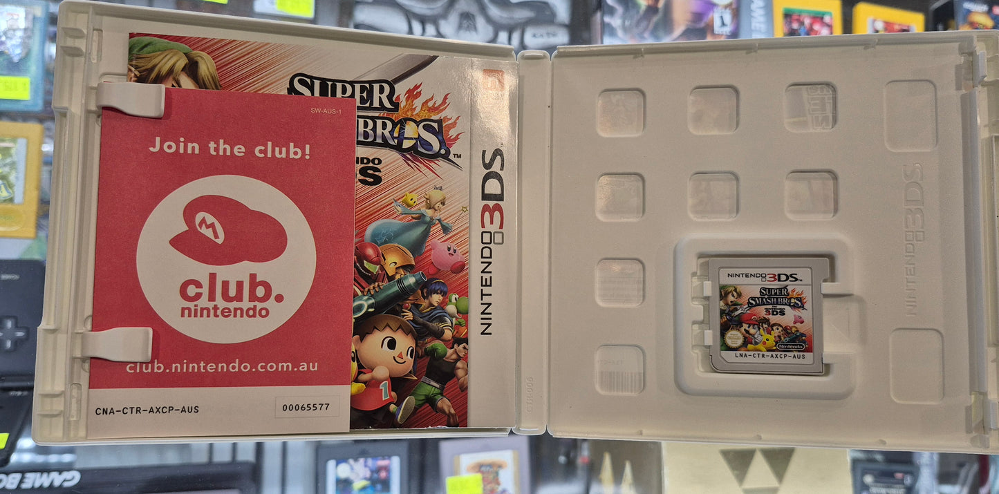 Super Smash Bros for Nintendo 3DS - Nintendo 3DS Game PAL Version CIB