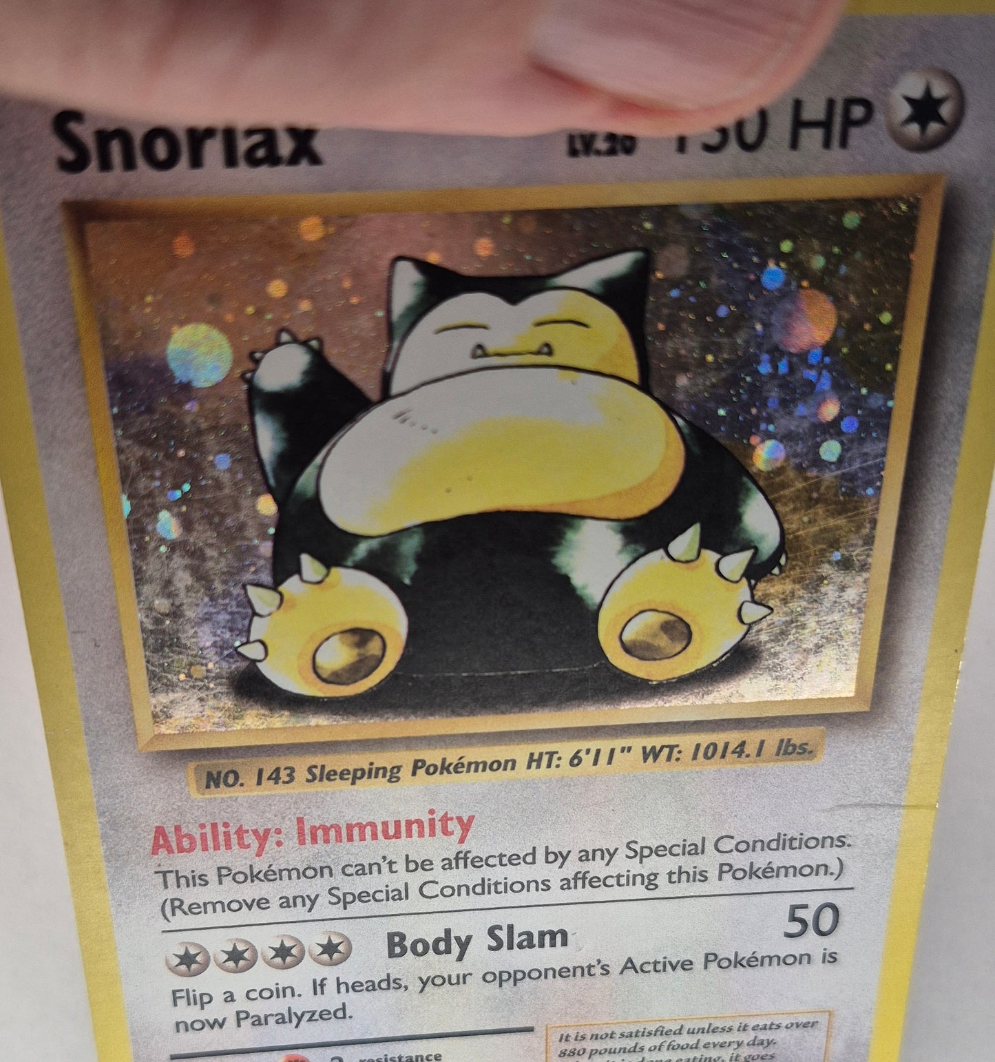 2016 Snorlax Black Star Promo Holo XY179 Pokemon TCG MP