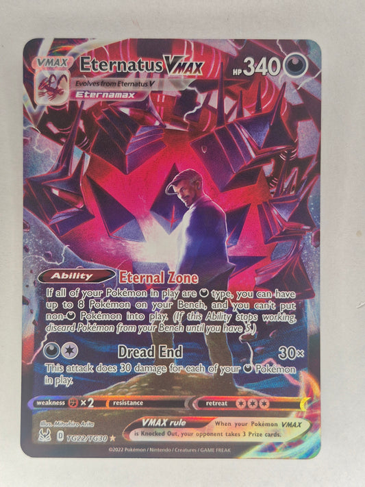 Eternatus VMAX TG22/TG30 Swsh11: Lost Origin Trainer Gallery Holo NM