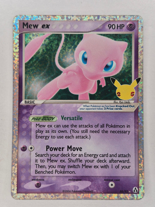 Pokémon Mew EX TCG 88/82 Celebrations 25th Anniversary Card NM