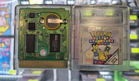 GBC Pokémon Puzzle Challenge NINTENDO Game Boy Color AUS PAL NEW SAVE Battery
