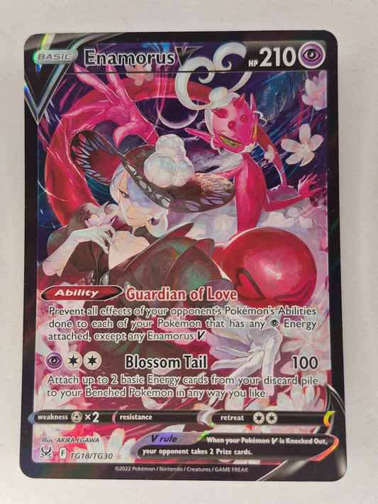 Enamorus V Pokemon SWSH11: Lost Origin Trainer Gallery #TG18/TG30