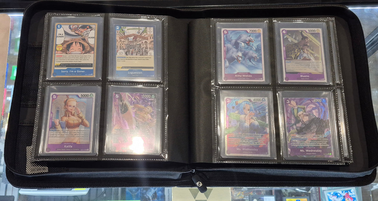 2024 One-Piece EB-01 Master Set inc,Tony,Tony Chopper Manga PSA 10 - Top Loader Binder.