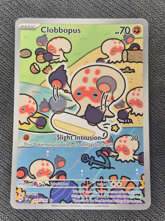 Clobbopus 207/191 Surging Sparks IR Illustration Rare Pokemon