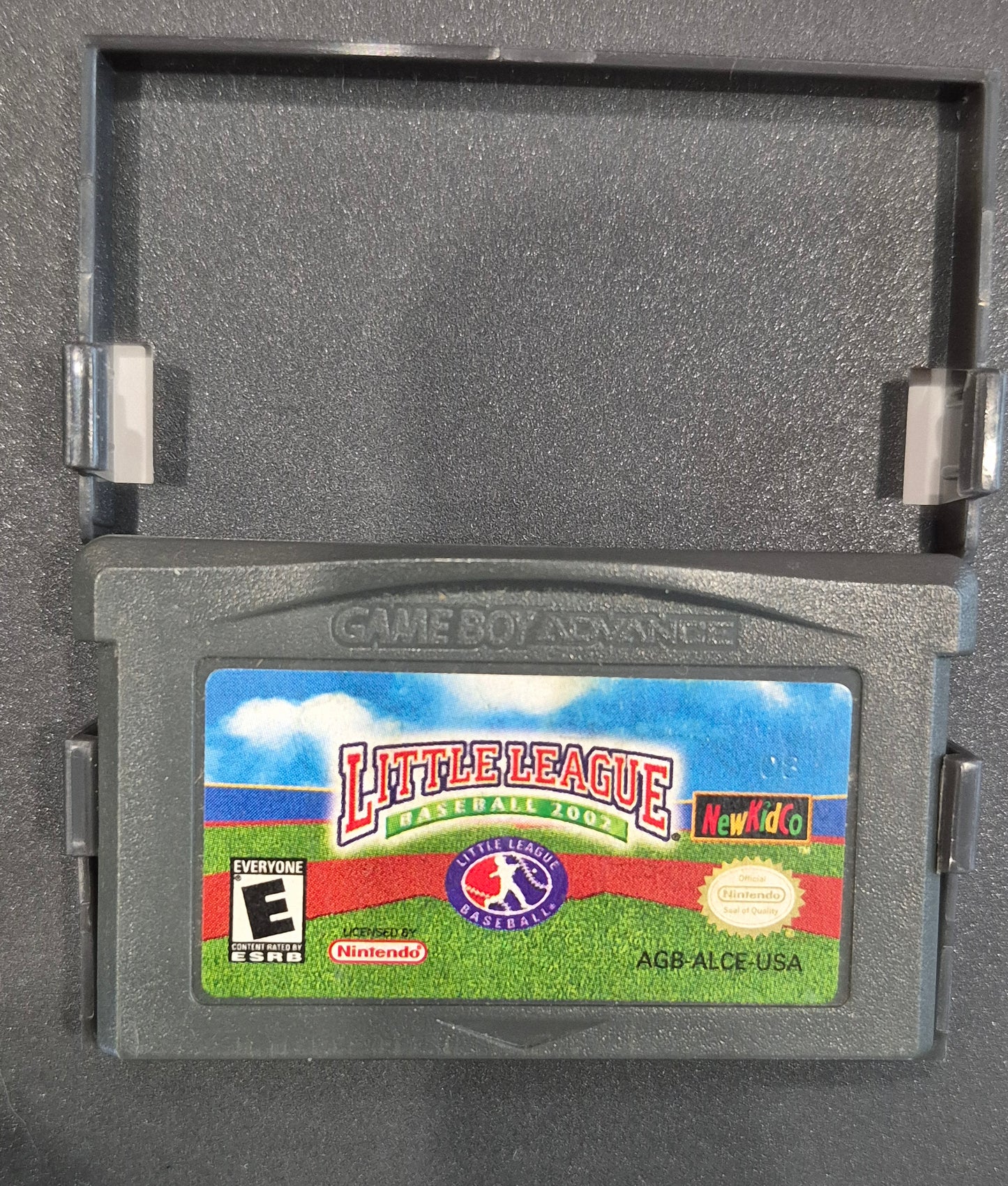 Little League Baseball 2002 Gameboy Advance GBA Very Rare Authentic in Custom Case