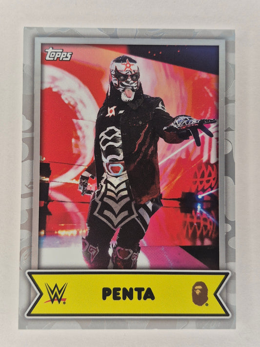 2025 Topps WWE X BAPE #14 PENTA White Camo  NM