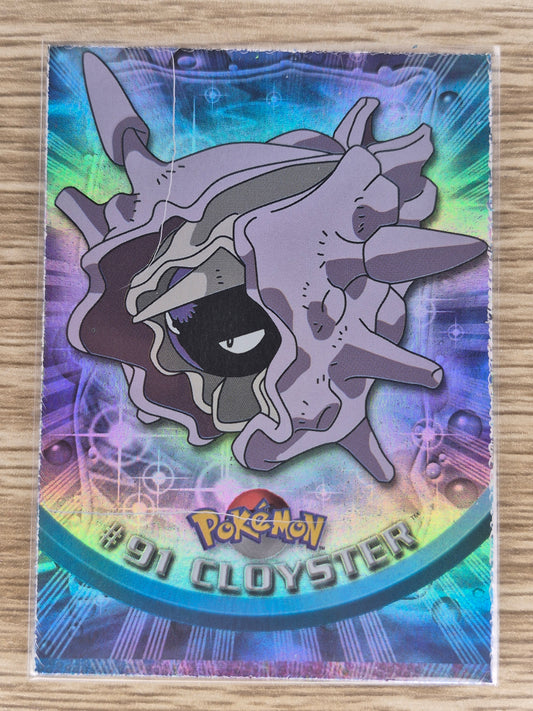 2000 Topps Pokémon Blue Label #91 Cloyster Holo MP
