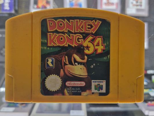 Donkey Kong 64 Nintendo N64 Cartridge AUS PAL Tested