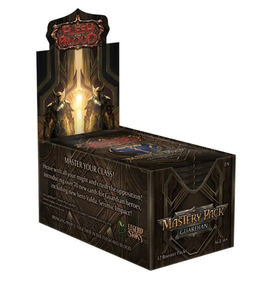 Flesh and Blood Mastery Pack Guardian Booster Box NEW 12 packs Sealed