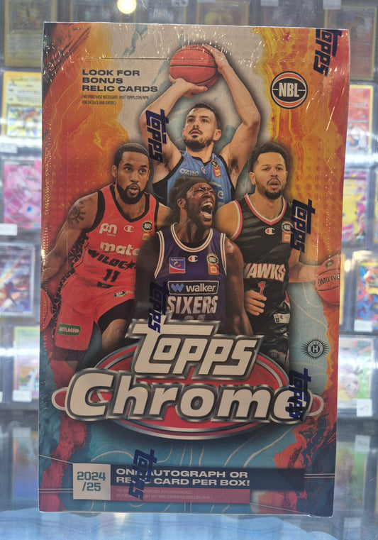 2024/25 Topps Chrome NBL Basketball Hobby Box