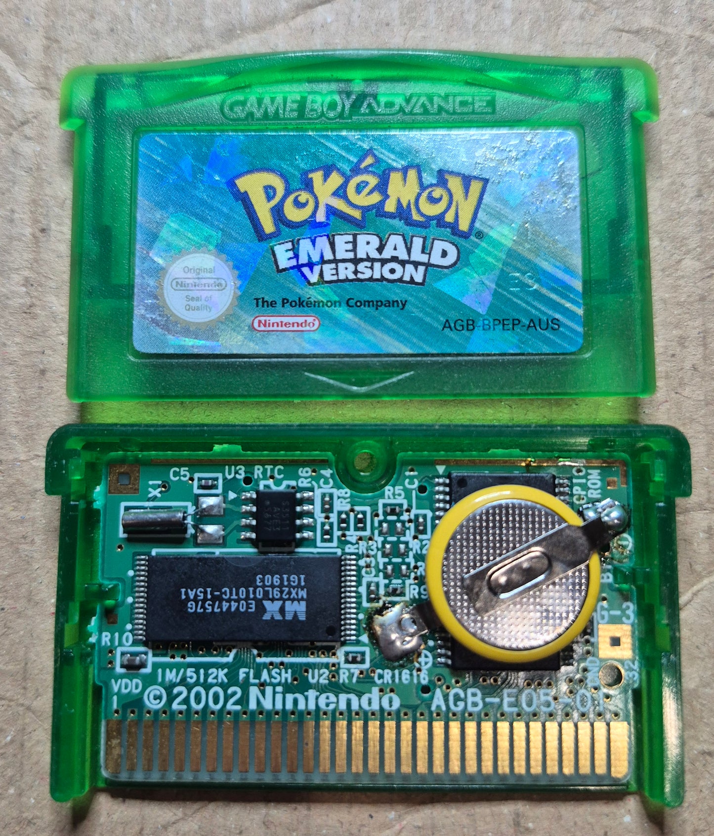 Pokemon Game Boy Advance  Emerald Version AUS PAL NEW Battery Tested & Cleaned
