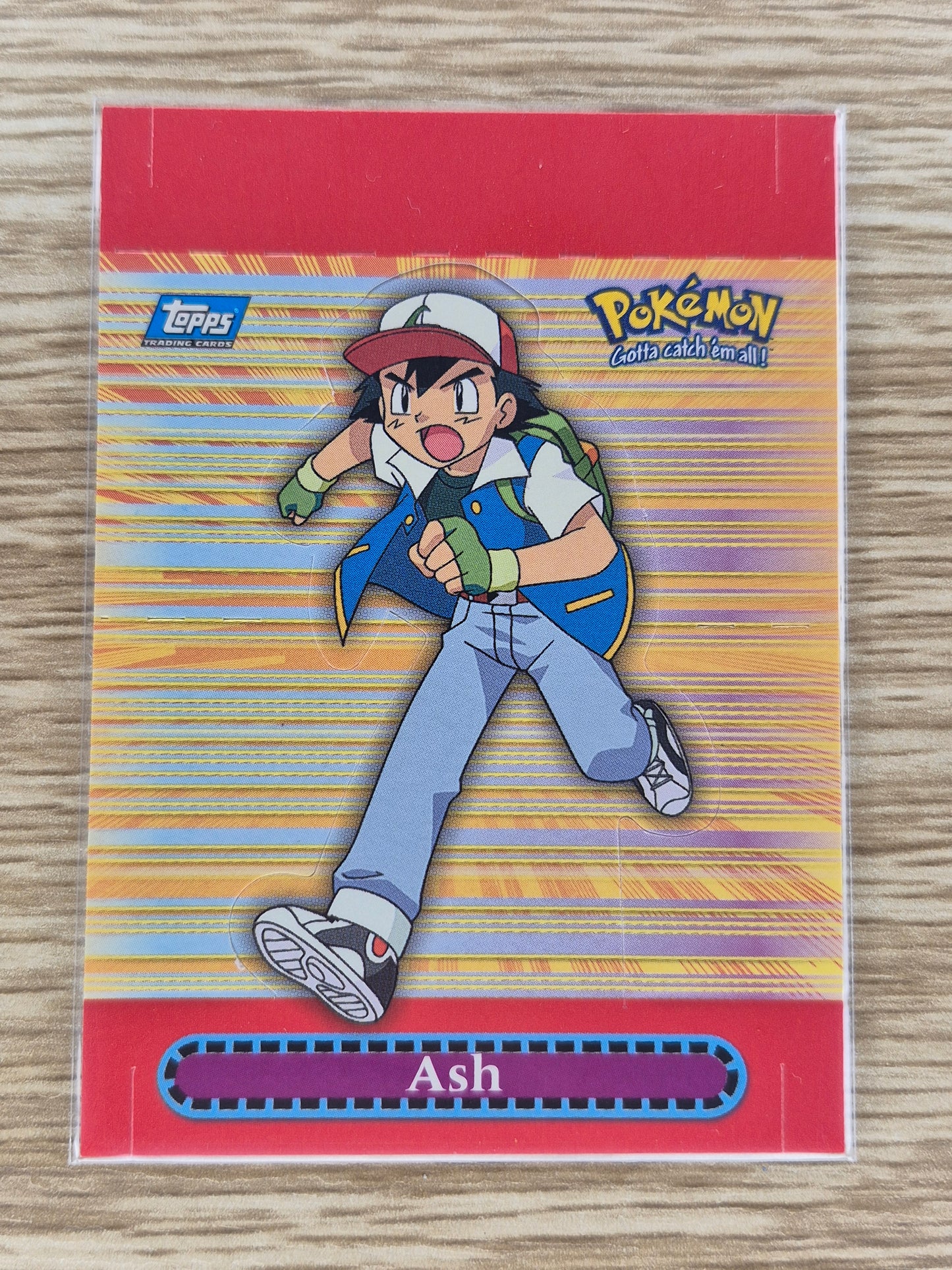 Mint 2000 Topps Pokemon TV Animation Edition Pop-Up ASH #1 of 10 Pop-up Card