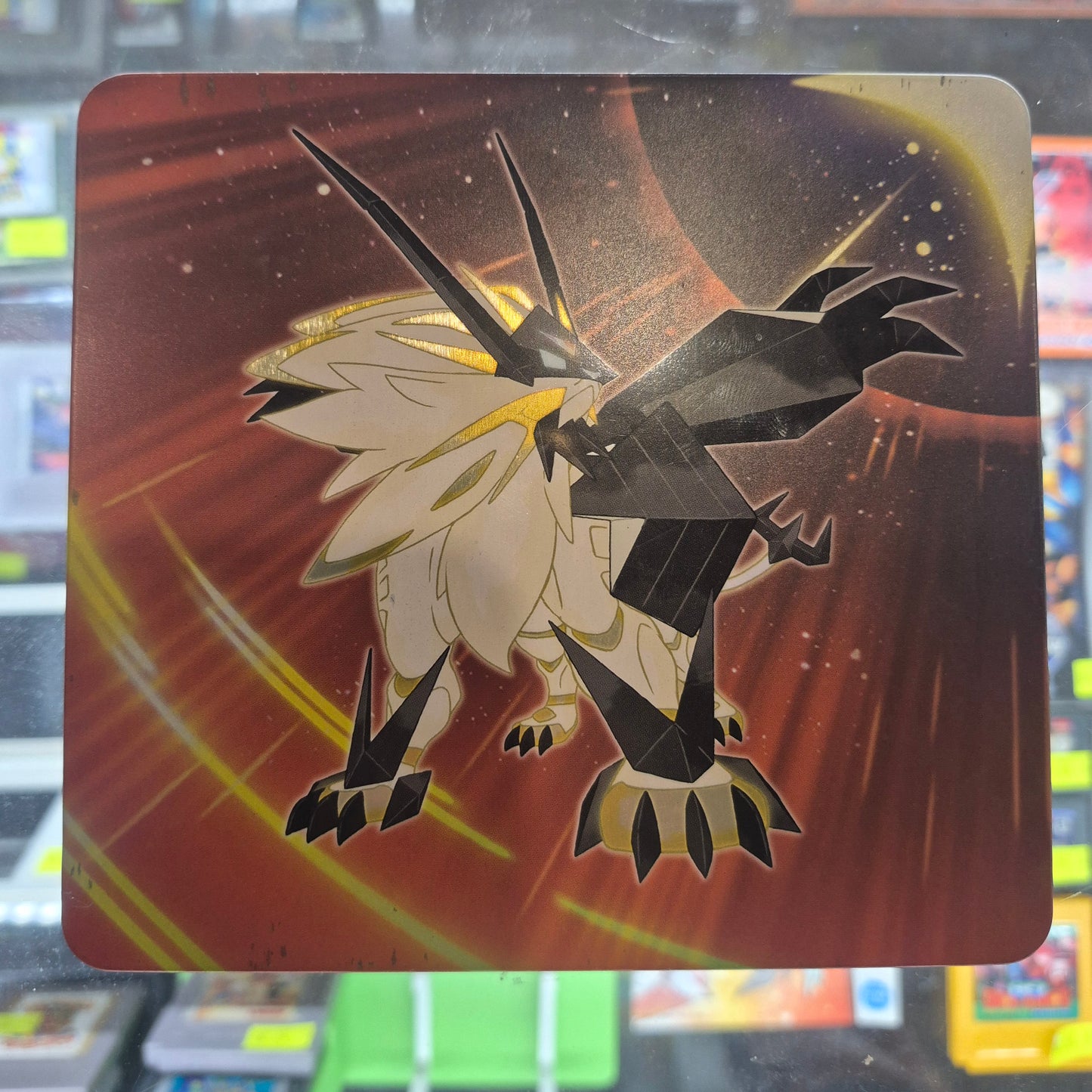 Nintendo 3DS Pokemon Ultra Sun Video Game PAL in Steel Book Case Tested