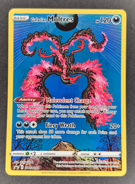 Pokémon TCG Galarian Moltres Sword & Shield Swsh284 Holo Promo