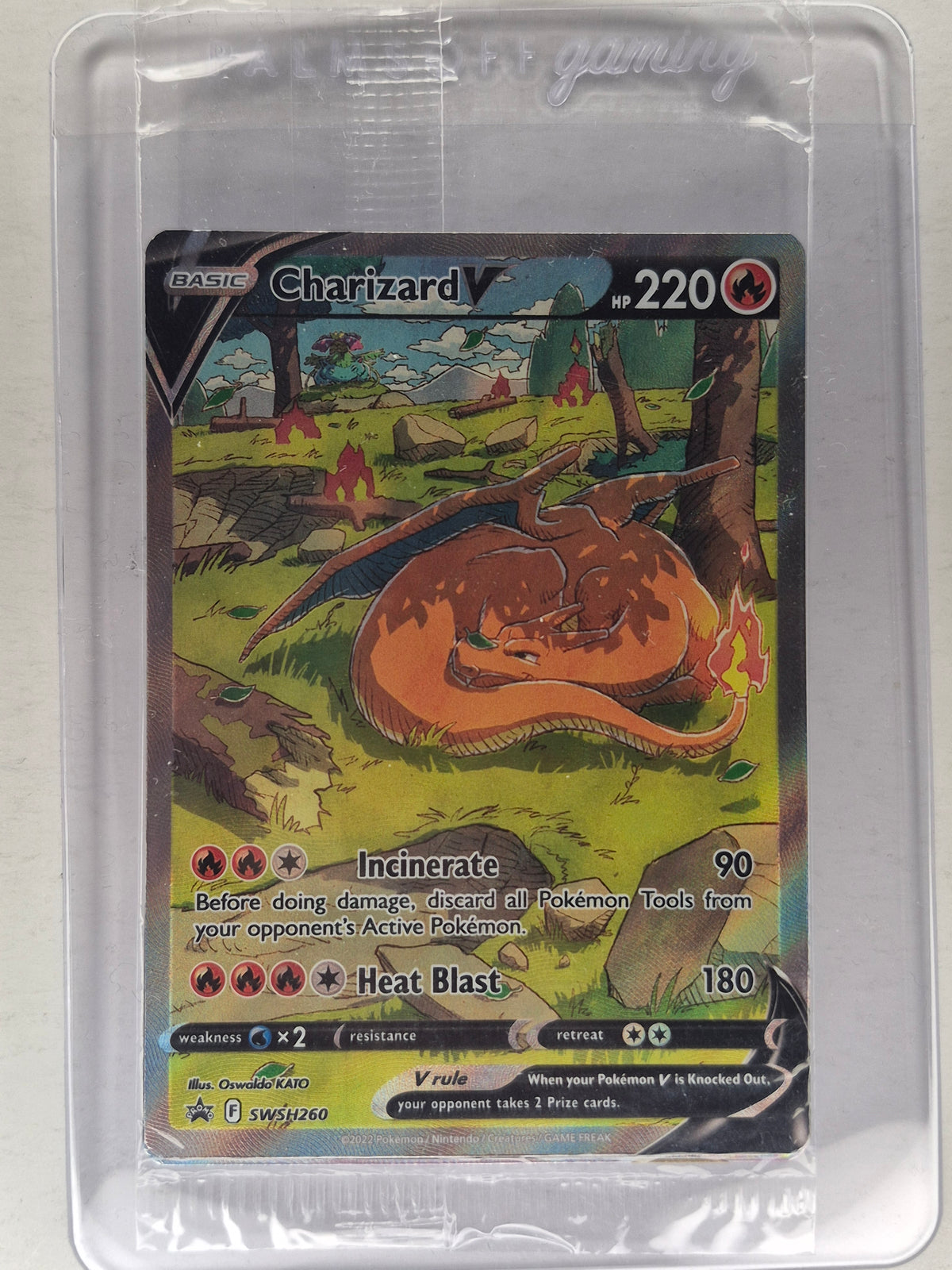 Pokemon Charizard V SWSH260 VMAX SWSH261 VSTAR SWSH262 Sealed UPC Promo Pack