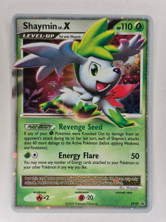 Pokemon TCG Shaymin LVX DP39 DP Black Star Promos Holo LP