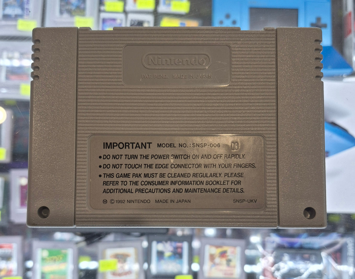 Super Mario Kart SNES Super Nintendo Entertainment System Cartridge PAL NEW Save Battery
