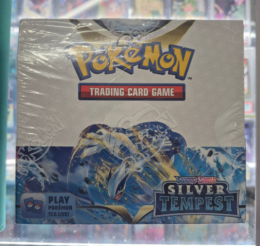 2022 Pokemon Sword & Shield Silver Tempest Booster Box Sealed