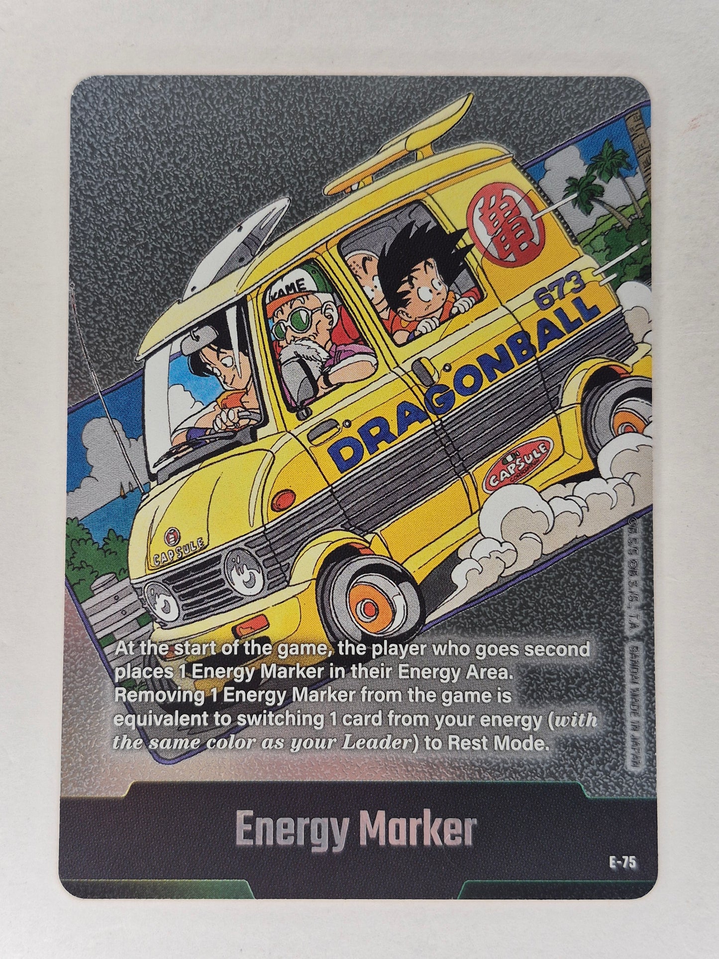 Energy Marker (E-75) -Silver Fusion World Energy Markers (DBSFW_EM)