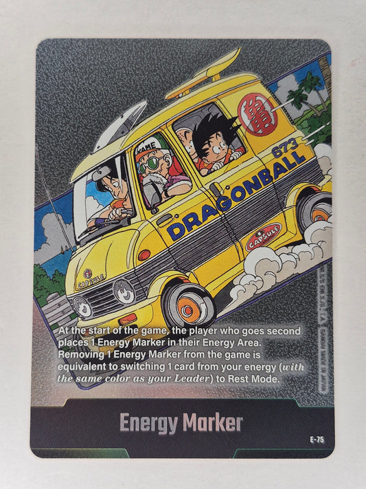 Energy Marker (E-75) -Silver Fusion World Energy Markers (DBSFW_EM)