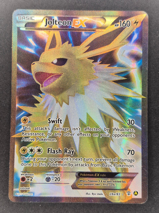 Jolteon Alternate EX Full Art 28a/83 Promo Pokemon XY Generations LP