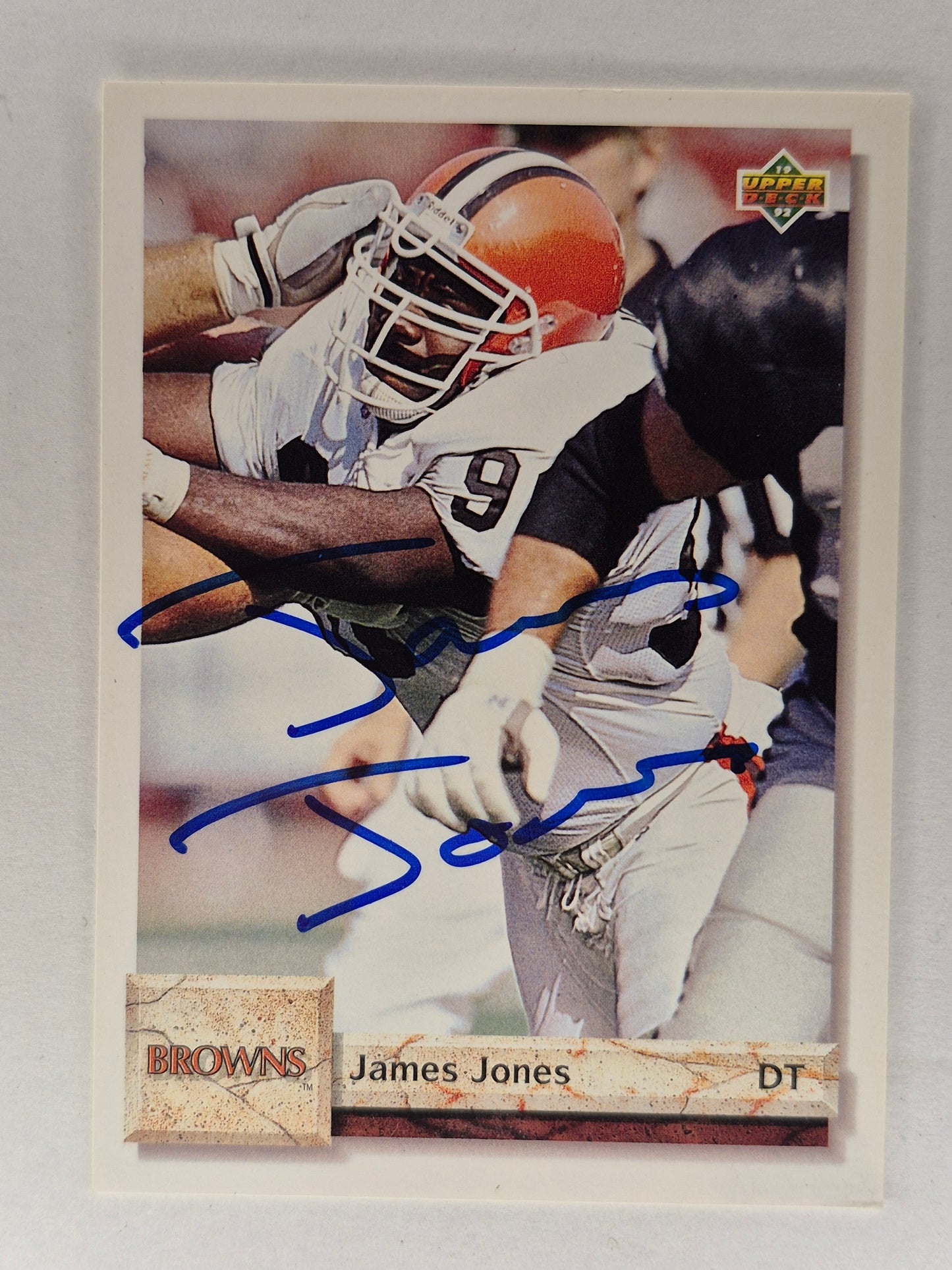 1992 Upper Deck NFL James Jones Auto #466