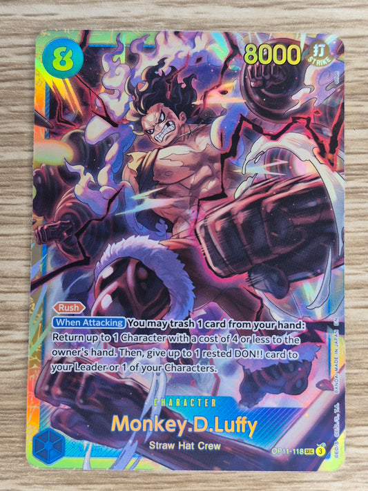 Monkey.D.Luffy OP11-118 One Piece Card - OP11 A Fist of Divine Speed