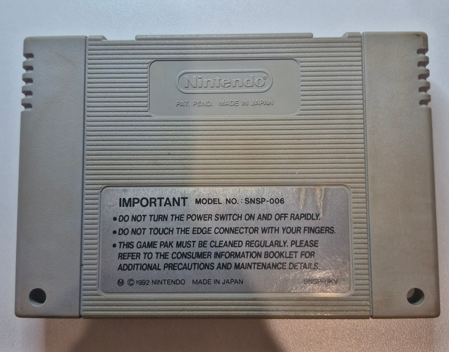 Nintendo Super Mario World - SNES Video Game Cartridge new Save Battery