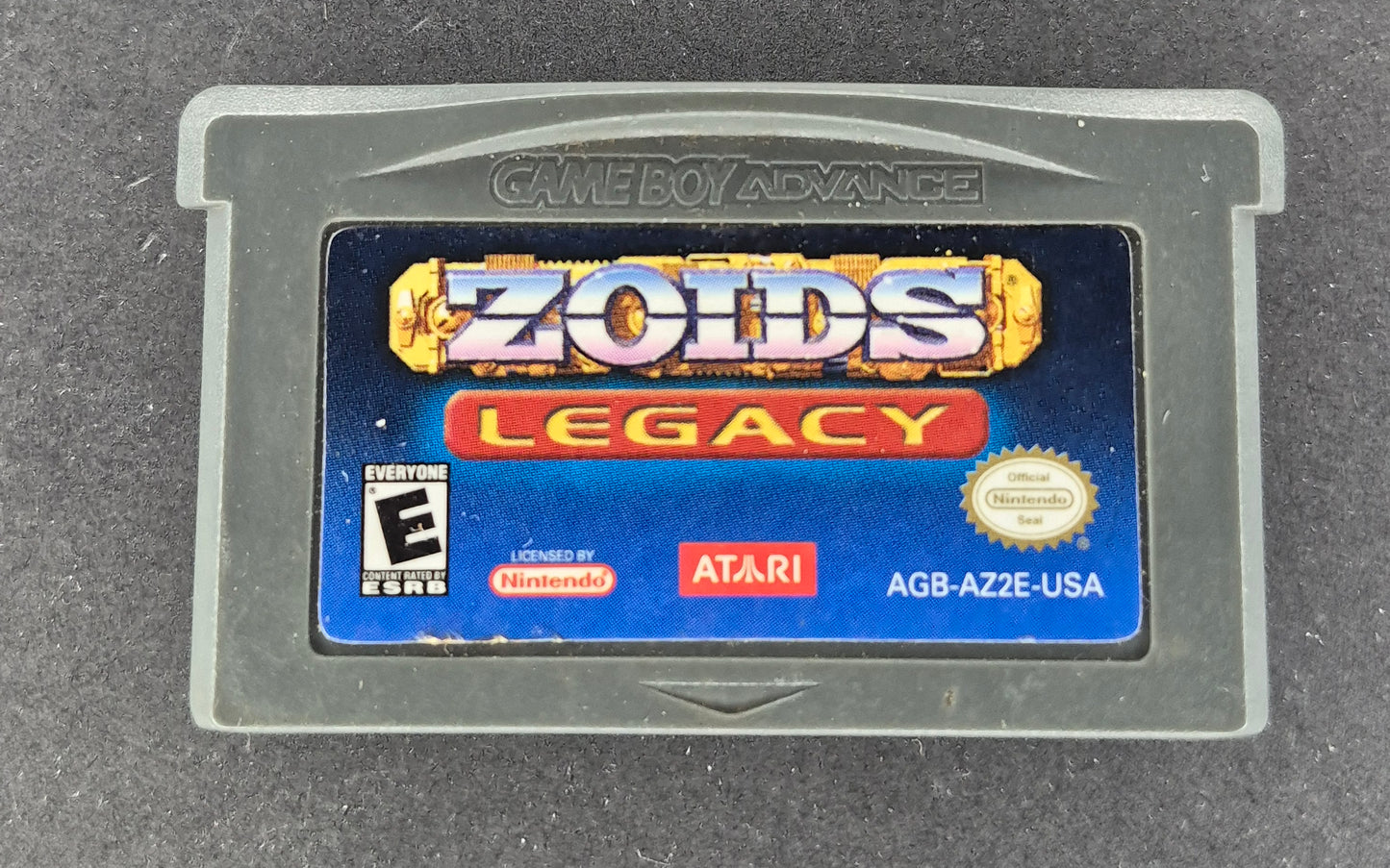 Zoids Legacy GBA Cartridge Nintendo Game Boy Advance USA Tested & Cleaned