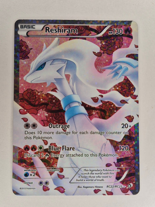 Pokemon 2013 Reshiram Radiant Collection RC22/RC25 NM