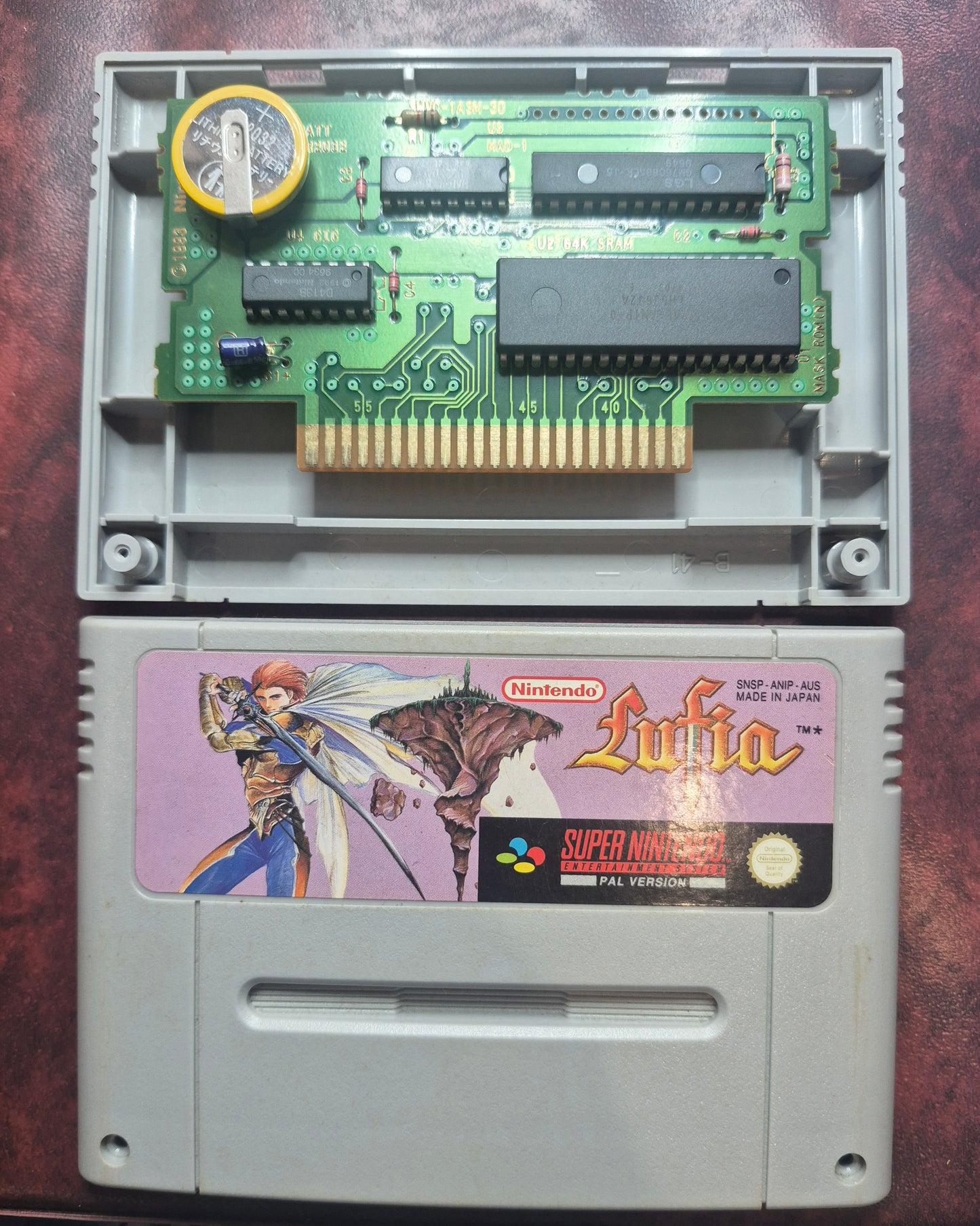Lufia - Super Nintendo (SNES) [PAL AUS] Tested & New Save Battery in clamshell case
