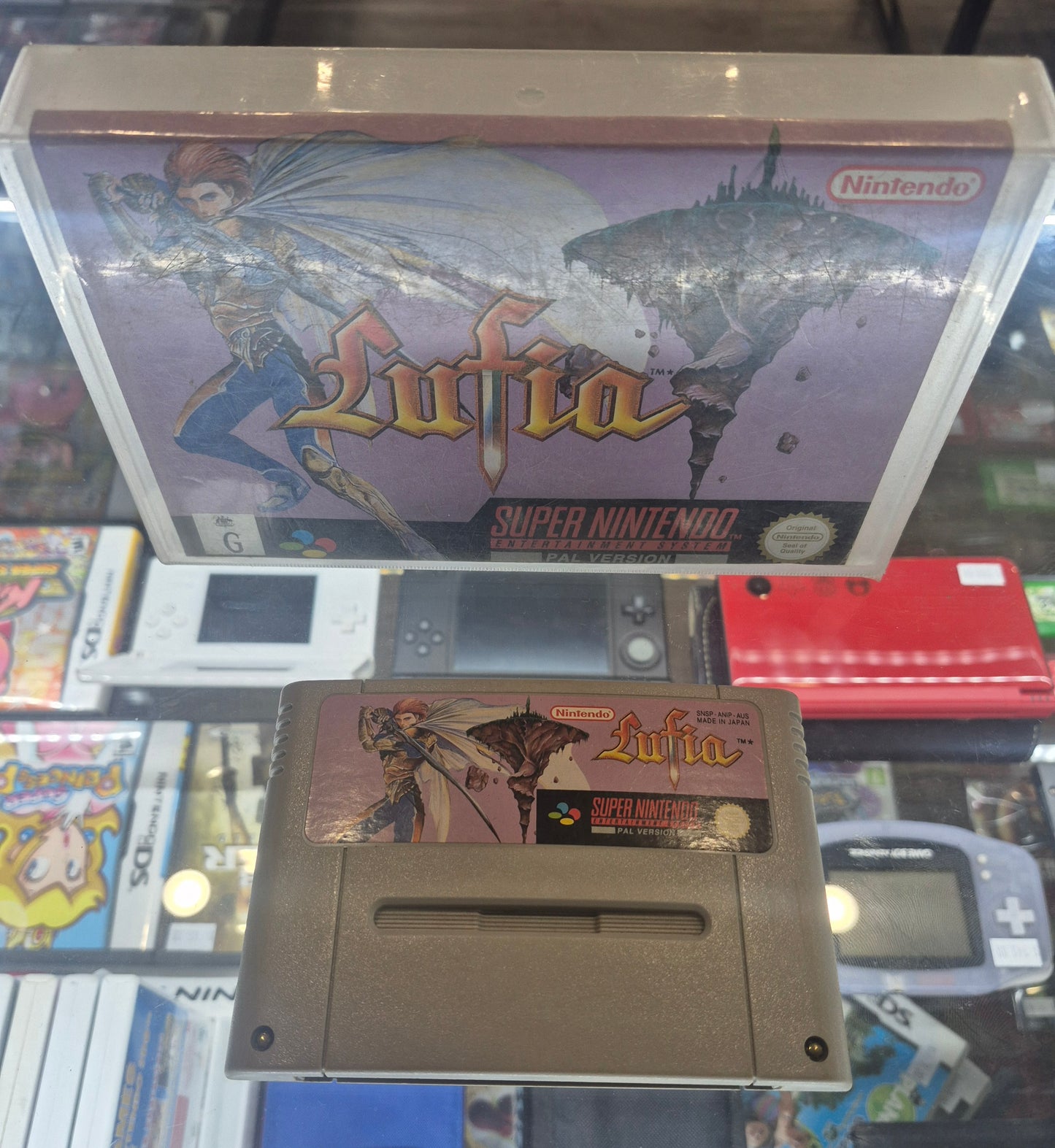 Lufia - Super Nintendo (SNES) [PAL AUS] Tested & New Save Battery in clamshell case