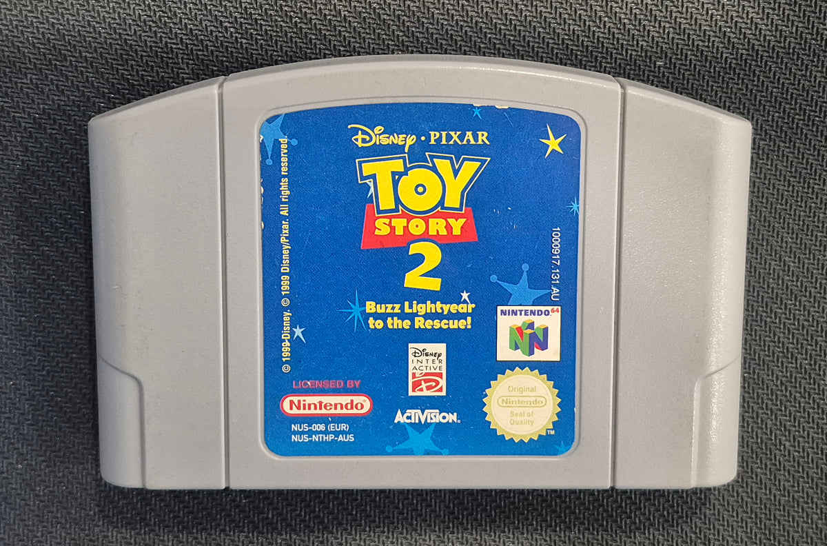 Nintendo N64 Toy Story 2 Cart,Cleaned and Tested AUS PAL