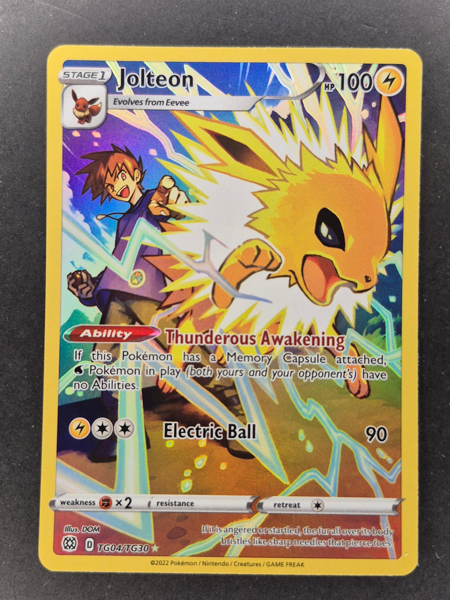 Jolteon -  Brilliant Stars TG04/TG30 - Pokemon TCG Card