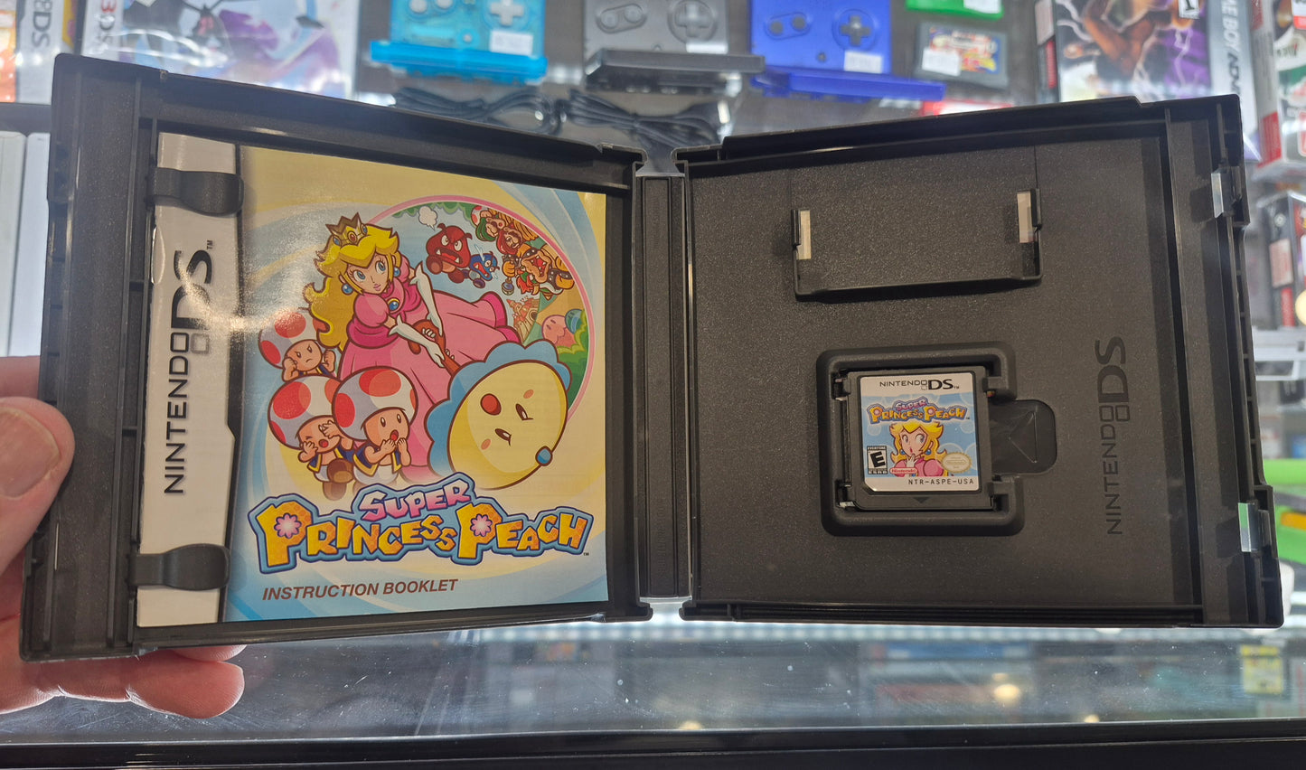 Super Princess Peach (Nintendo DS, 2006 ) Complete W/ Manual CIB USA