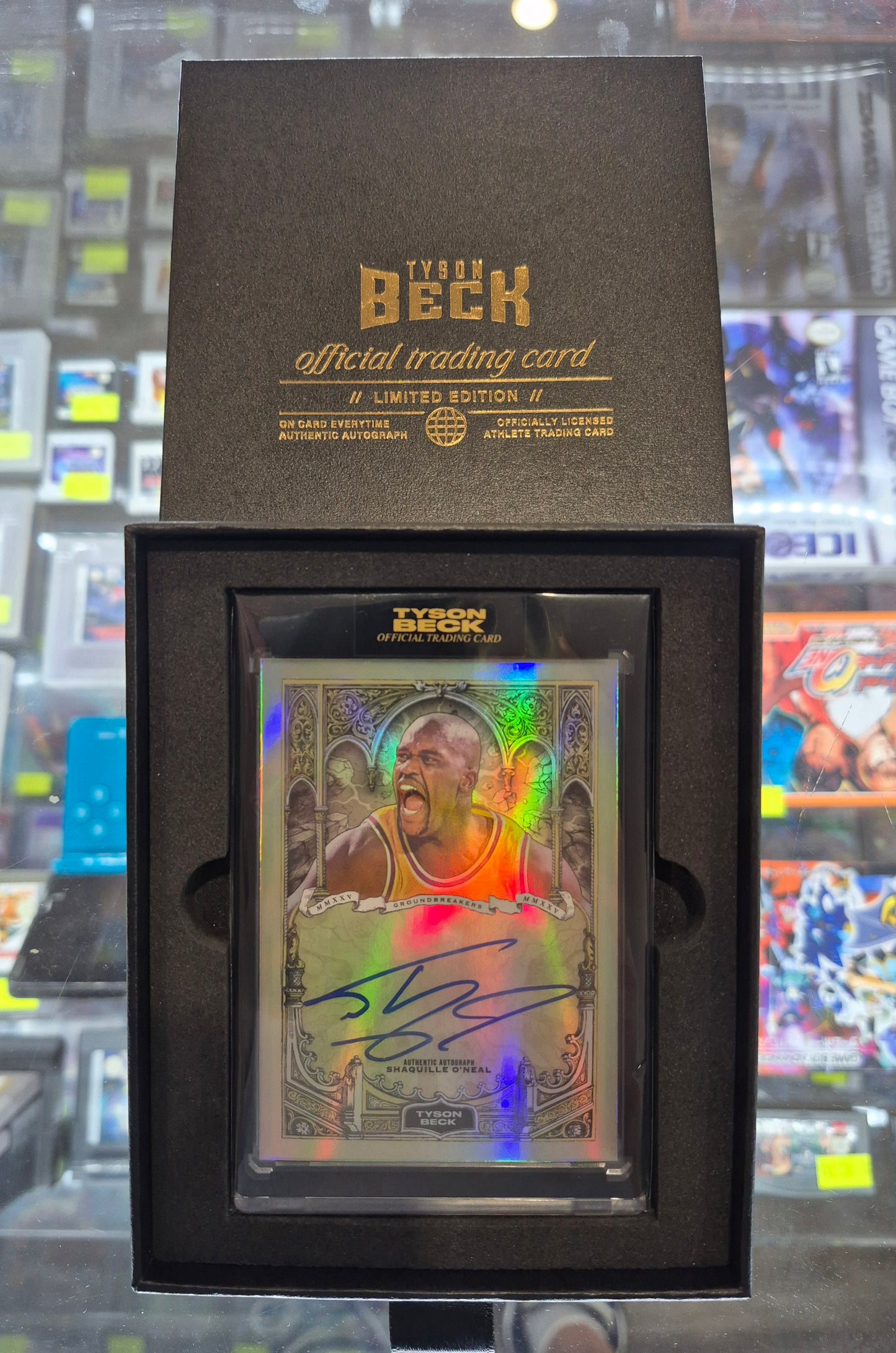 2026 Tyson Beck/Shaquille O'neal Groundbreaker On Card Auto 06/25