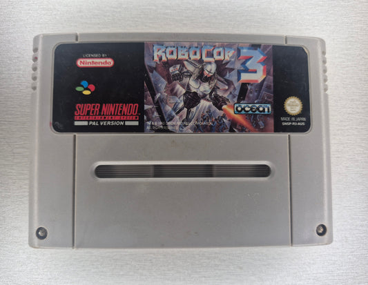 RoboCop 3 Super Nintendo SNES AUS PAL Version Tested And Working