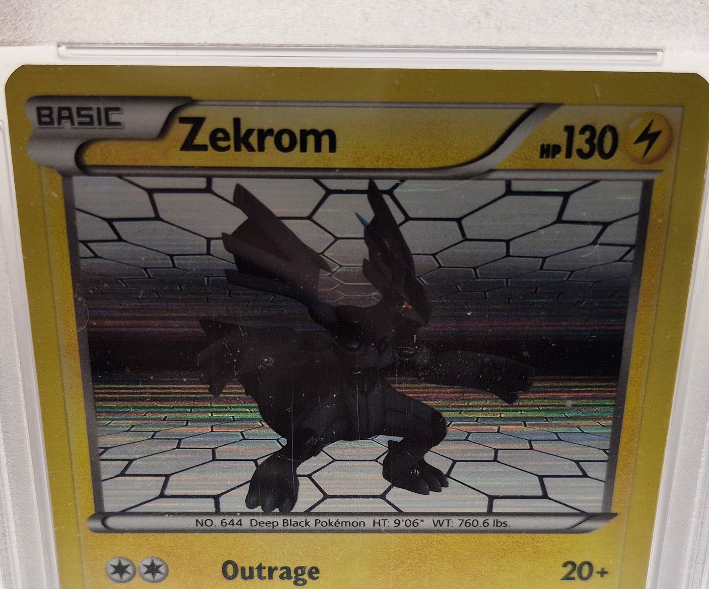 2011 Pokémon B&W Zekrom Holo BW005 Promo PSA 9