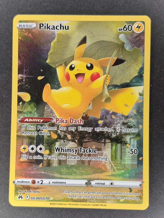 Pokémon TCG Pikachu Crown Zenith: Galarian Gallery Gg30/Gg70 Holo Holo Rare