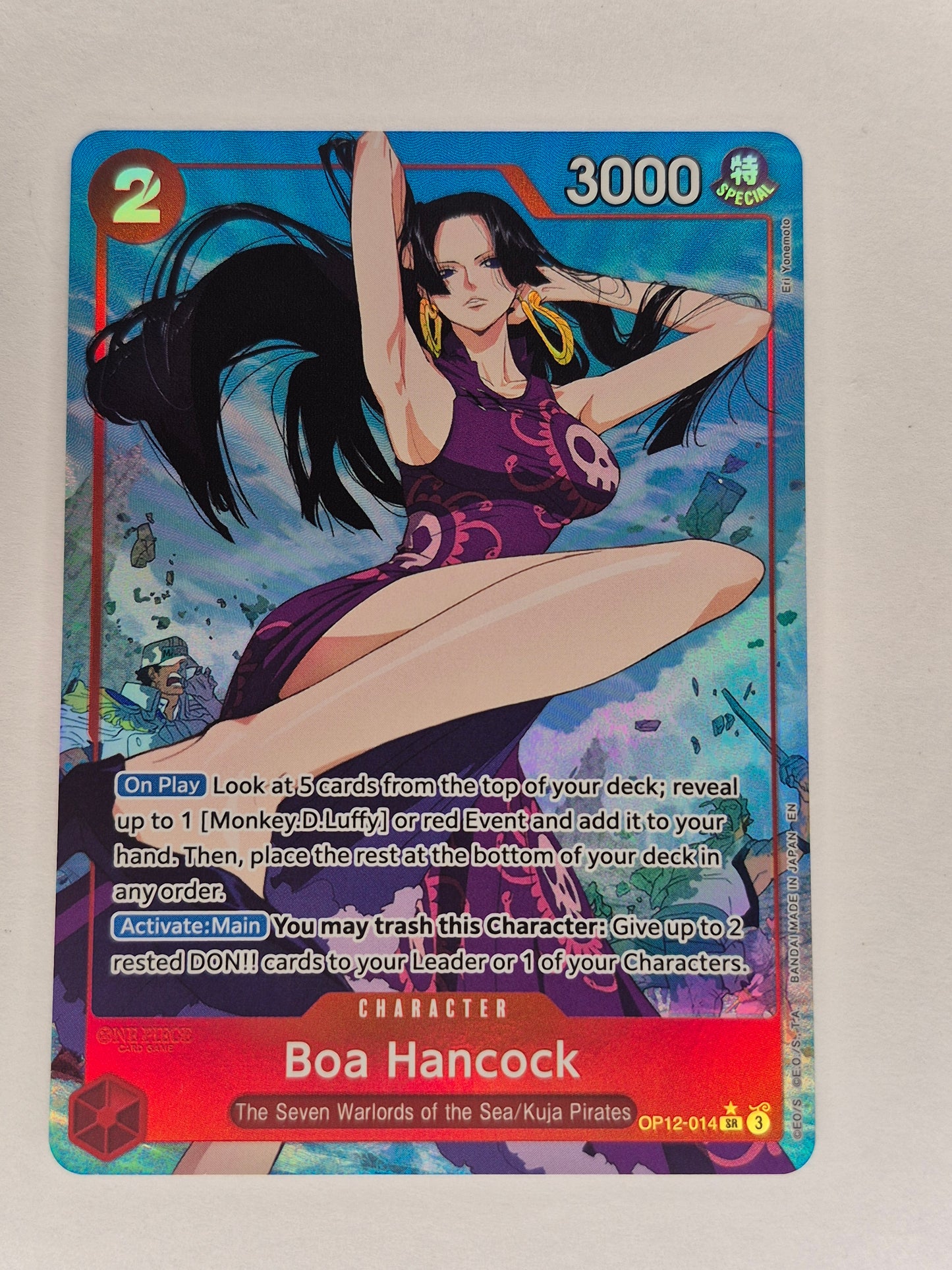 Boa Hancock 2025 One Piece Legacy of the Master OP12-014 Super Rare Alt Art