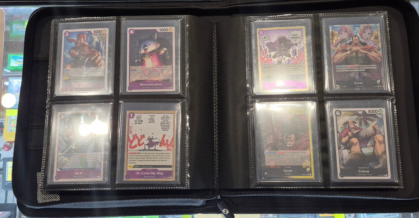 2024 One-Piece EB-01 Master Set inc,Tony,Tony Chopper Manga PSA 10 - Top Loader Binder.