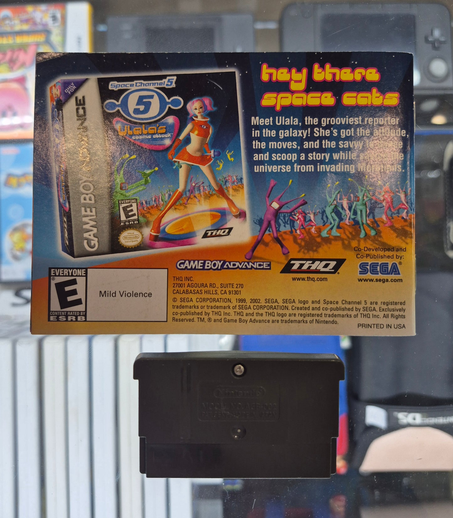 Nintendo Gameboy Advance Tetris Worlds USA Cart Tested + Manual