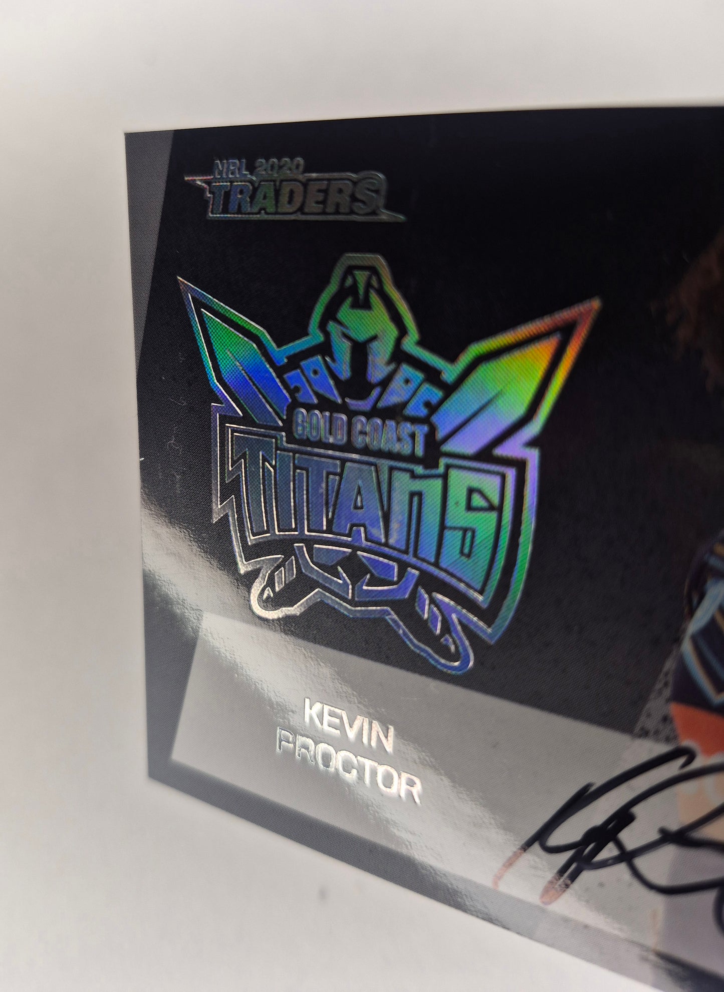 2020 NRL TRADERS AS 05/16 Kevin Proctor Authentic Series Signature 099/100 LP