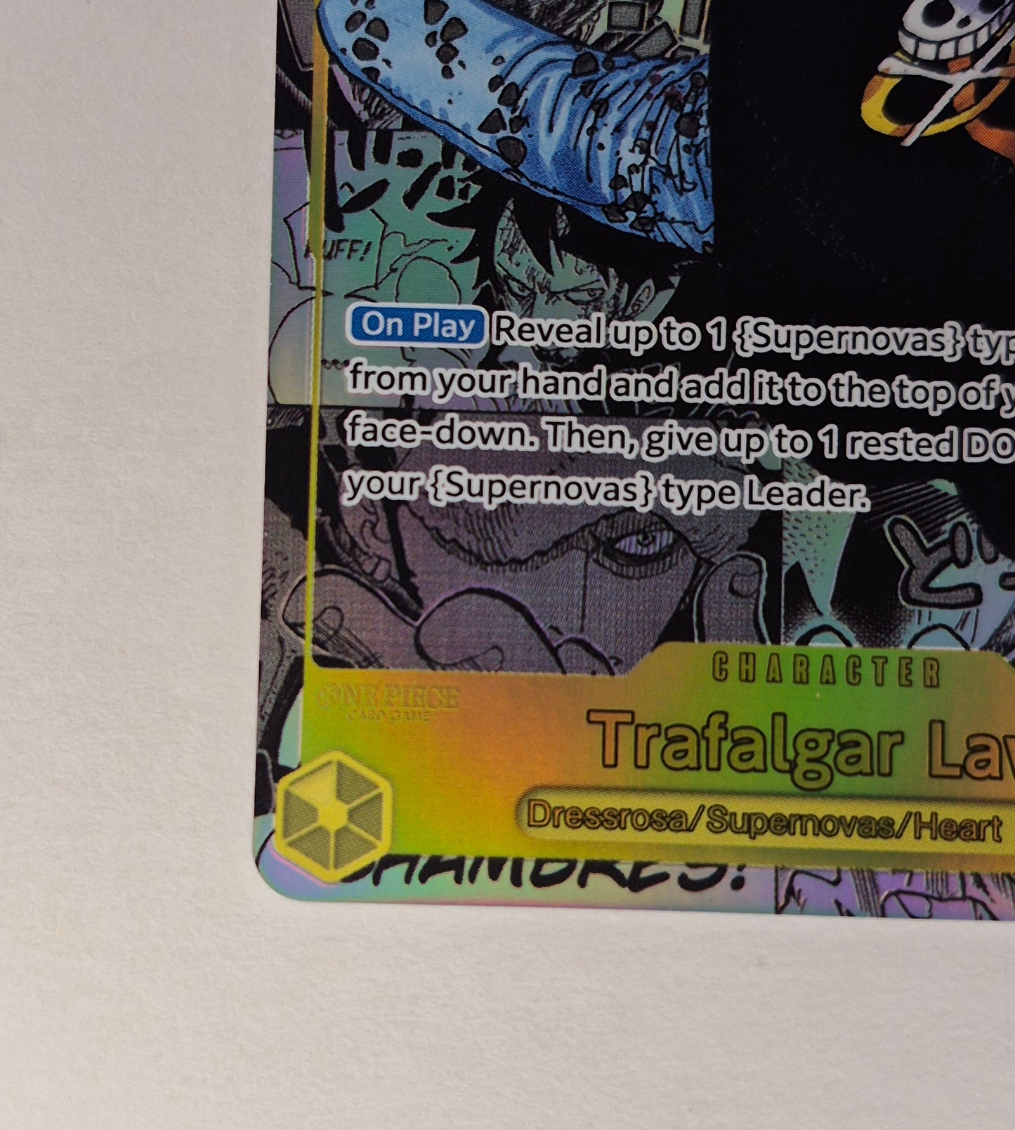 One Piece Trafalgar Law(Manga) OP10-119 Royal Blood Foil NM