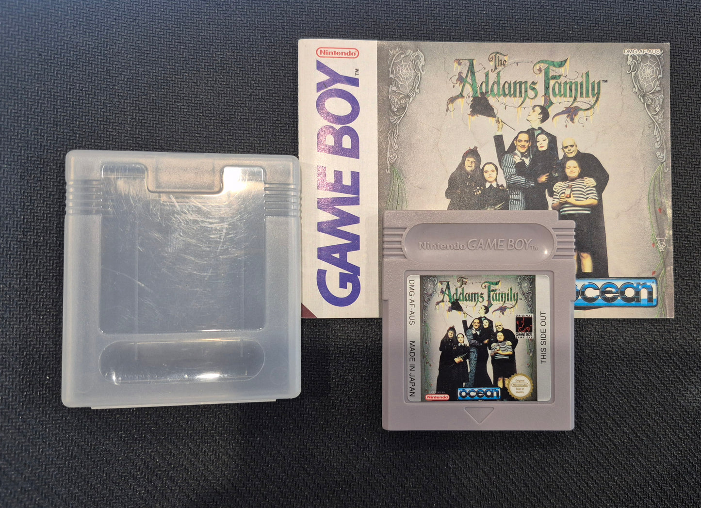 The Addams Family - Nintendo Game Boy - Tested - AUS PAL in Case Inc Instructions
