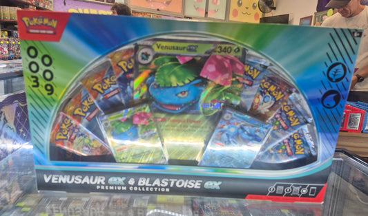 Pokemon Venusaur ex & Blastoise ex Premium Collection